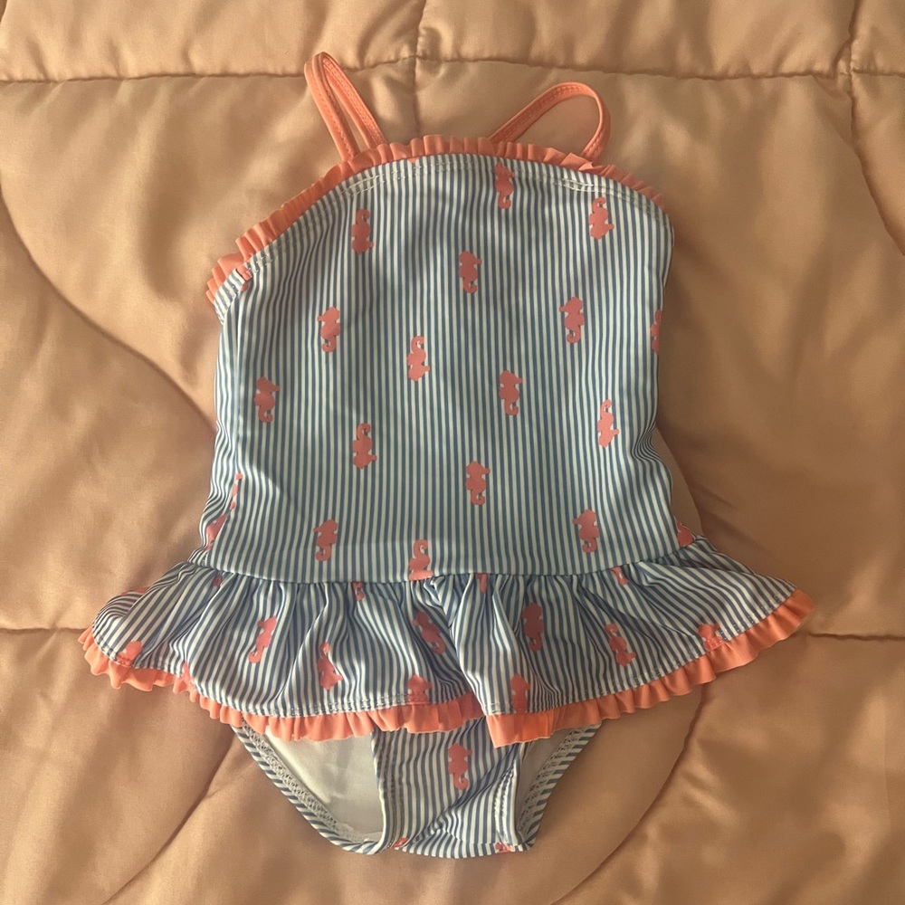 Gymboree 12-18 mo seahorse bathing suit